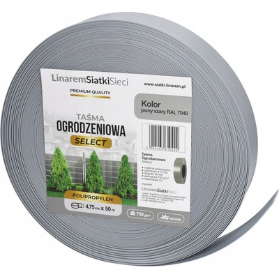 Stínící panelové pásy 3D polypropylen 4,75x50 šedá