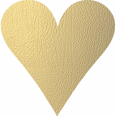 LIND Prestieranie z eko kože 30x30 cm Heart Hippo