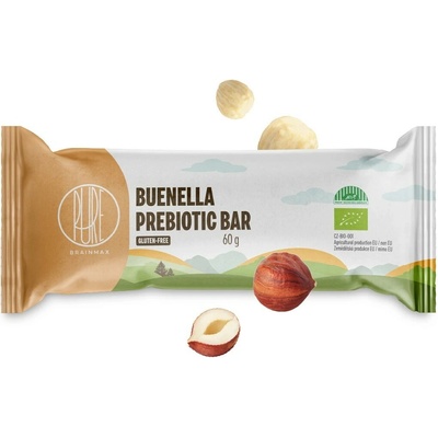 BrainMax Pure Prebiotic Bar Buenella BIO 60 g