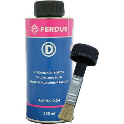 Vulkanizační roztok D 250 ml + větší štětec
