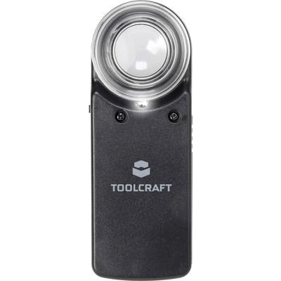 Toolcraft Ruční lupa s osvětlením zvětšení 15×