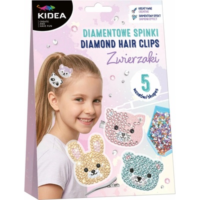 Derform Sada diamantové sponky Zvířátka