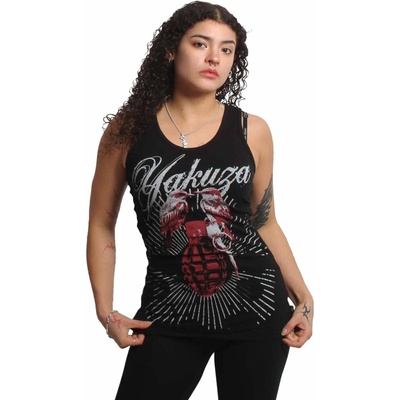 Dámské tílko Grenade String Tanktop schwarz