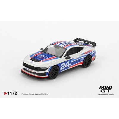 MINI GT Ford Mustang Dark Horse #24 Ford Performance Racing School 1:64