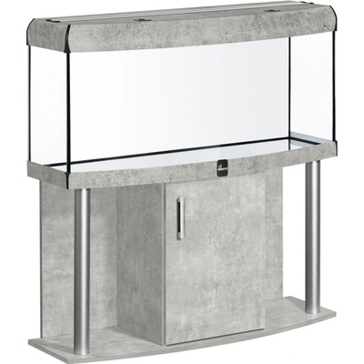 Diversa Comfort LED akvarijní set vypouklý hliník beton 240 l
