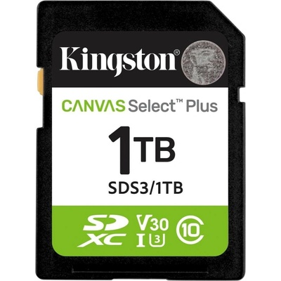 Kingston Canvas Select Plus SDXC 1TB SDS3/1TB