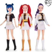 Toybit Súprava figúrok Demon Hunters K-pop Spievajúce Glamour 3ks 30 cm