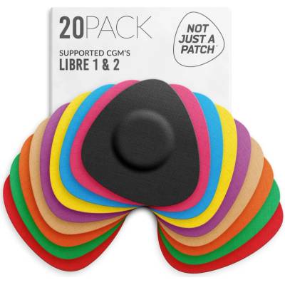 Not Just a Patch Air náplast k CGM senzorům Fslibre/Medtronic/Dexcom multicolor 20 ks