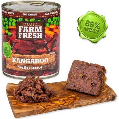 Topstein Farm Fresh kengura a brusnice 400 g