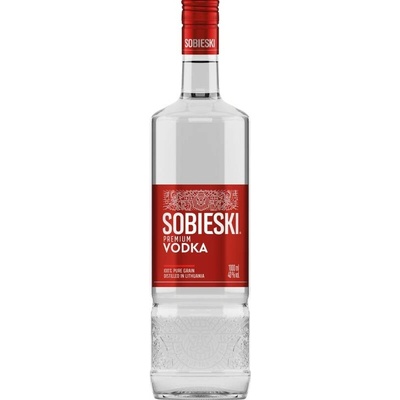 Sobieski Premium vodka 40% 1 l (holá láhev)