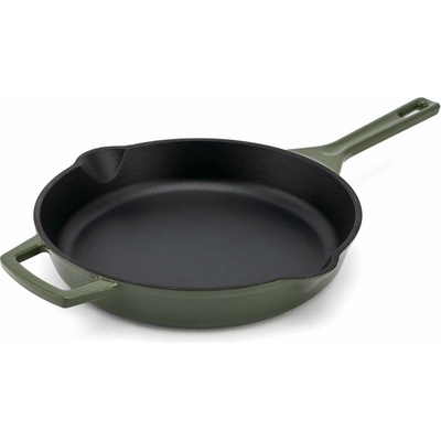 Elmich Smaltovaná liatinová panvica Ember 26 cm olivovozelená