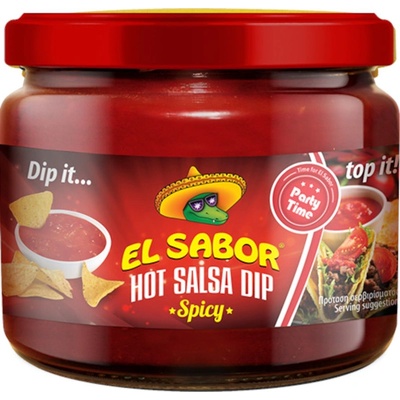 El Sabor Salsa Hot Dip 300 g