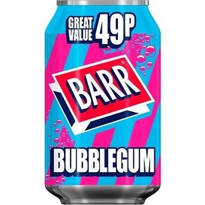 Barr limonáda s příchutí žvýkačky 330 ml