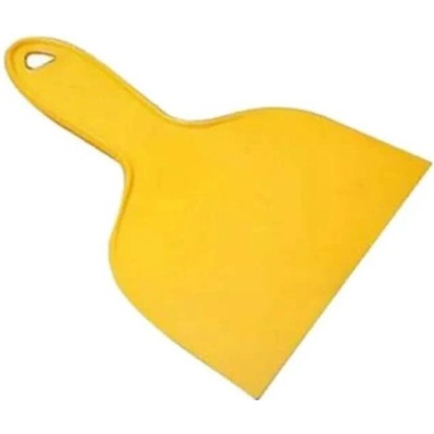 Stěrka plastová žlutá 100mm KUBALA 0722