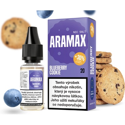 Aramax Salt Blueberry Cookie 10 ml 10 mg