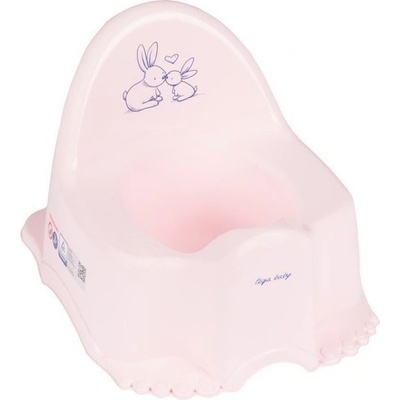 Tega Hrajúci detský nočník Bunny ružový