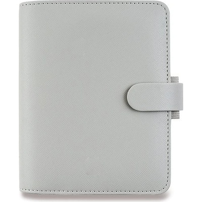 Filofax Saffiano A7 týdenní 2022 šedý