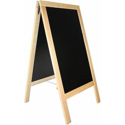 CONTACTO Tabuľa v drevenom ráme 710 x 1340 mm prírodná | 7695/121