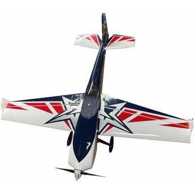 AJ Aircraft 74" Slick 540 ARF modrá PE_AJ0009RB