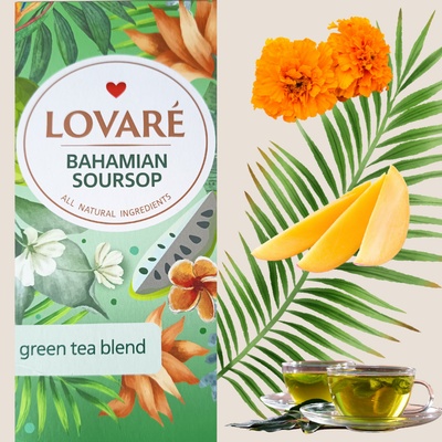 Lovaré Čaj Bahamian Soursop 24 ks