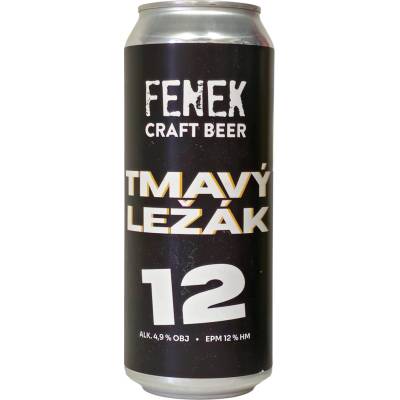 Fenek Craft Beer Tmavý Ležák 2026 12° 4,9% 0,5 l (plech)