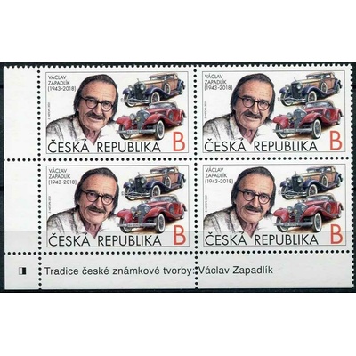 Česká pošta (2021) č. 1104 **, 4-bl - Česká republika - Tradice české známkové tvorby "B" (DZ)