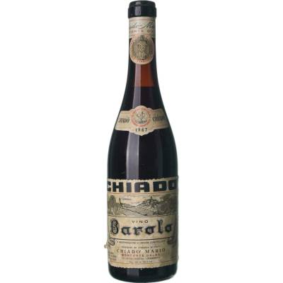 Mario Chiado Barolo suché červené 1967 0,72 l (holá láhev)