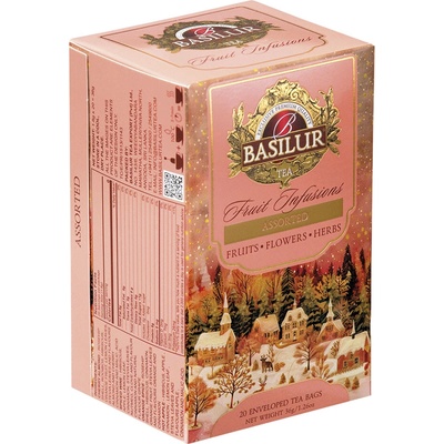 Basilur Christmas Fruit mix 20 x 1,8 g