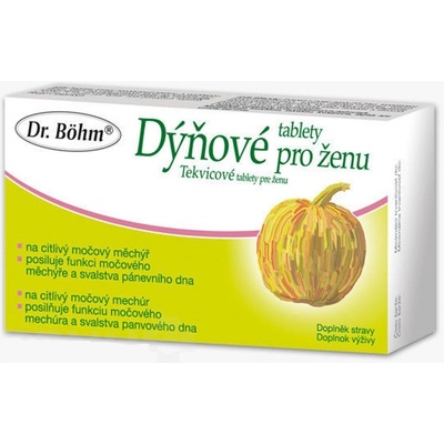 Dr. Böhm Dýňové tablety pro ženy 30 tablet