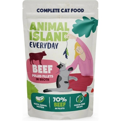 Animal Island Everyday Hovädzie mäso v vývare 85 g