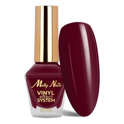 Molly Nails Burgundy 10 ml – klasický bordový lak na nechty Vinyl Effect