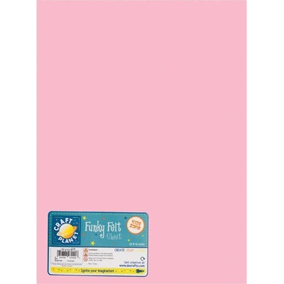 WEST DESIGN PRODUCTS LIMITED Filc 1,5mm 22x30cm (1ks) růžový
