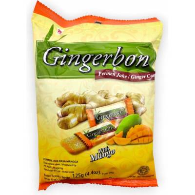 Gingerbon Zázvorové bonbony mángo 125 g