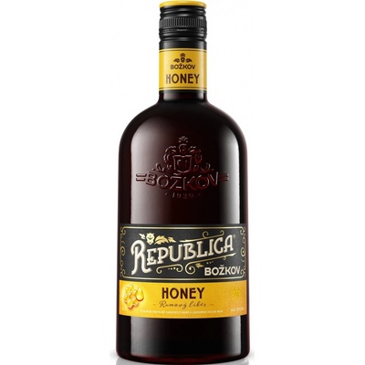 Božkov Republica Honey 35% 0,7 l (holá láhev)