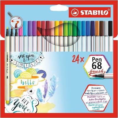 Stabilo Pen 68 brush point 88 36 ks