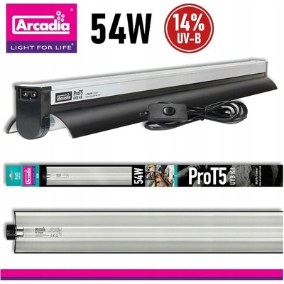 Arcadia PRO T5 UVB Kit 14% UVB 54 W, 1150 mm/16 mm