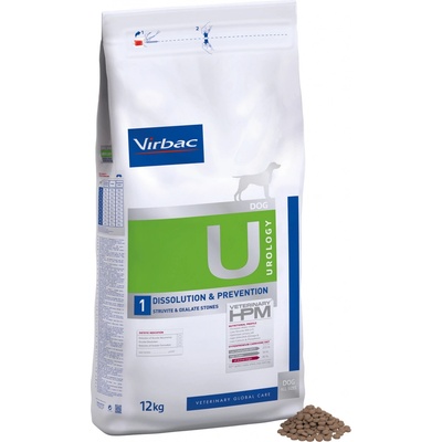 Virbac Veterinary HPM Adult Dog Urology Dissolution & Prevention U1 12 kg