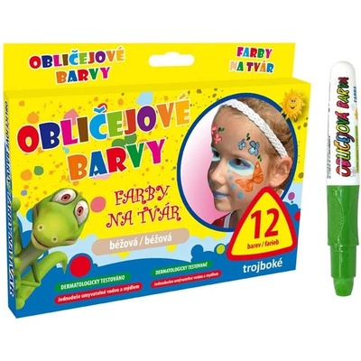 Farby na tvár MFP svetle zelená