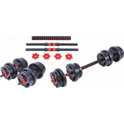 P2I HYBRID činky nakládací spojovací 2x10 kg / 1x20 kg