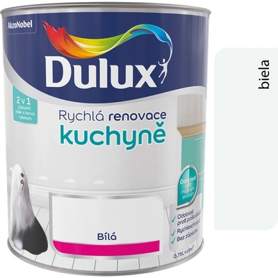 Dulux Renovácia Kuchyňa 2v1 0,75 l biela