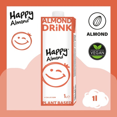 Happy mandľový nápoj 1l