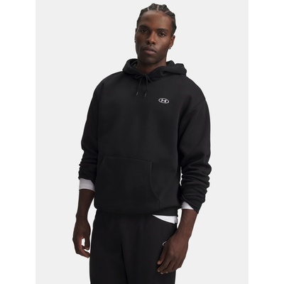 Under Armour UA Rival Flc Hoodie Čierna