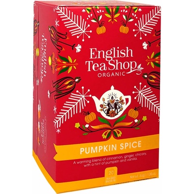 English Tea Shop BIO čaj Pumpkin spice 20 vrecúšok