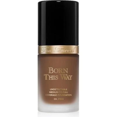 Too Faced Born This Way Flawless Coverage Natural Finish Foundation krycí make-up pre prirodzený vzhľad Chai 30 ml
