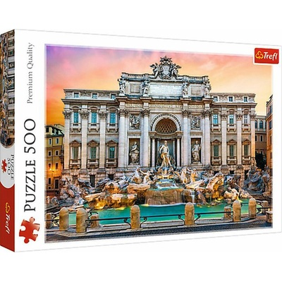 Trefl Fontána di Trevi Itálie 500 dílků