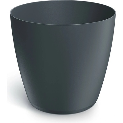 Prosperplast Květináč MATIS antracitový, 15,8 cm