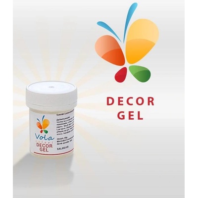Gel na jedlý papír - kelímek 50g - Vola colori – Hledejceny.cz