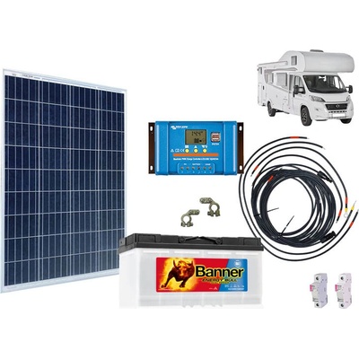 Victron Energy karavan 130Wp Banner 100Ah