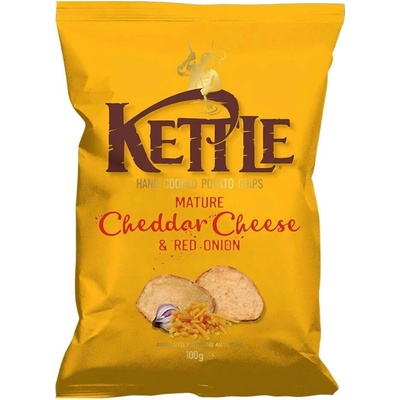 Kettle Mature Cheddar Cheese & Red Onion 100 g