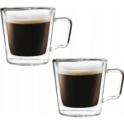 Design Sklenice na kávu Vialli 2 x 80 ml